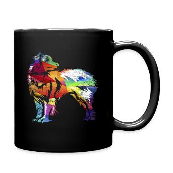 Australian Shepherd - Full Colour Mug - black - Right