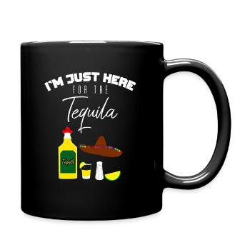 Tequila Getränk - Tasse einfarbig - Schwarz - Rechts