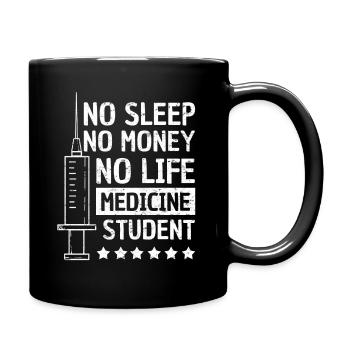 étudiant en médecine - Mug uni - noir - Droite