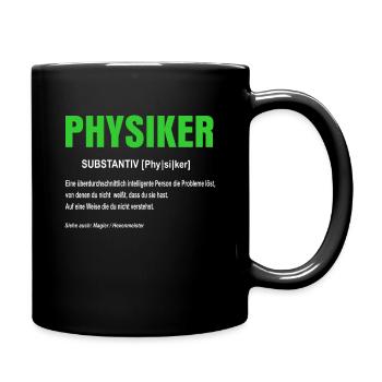 Physicist - Full Colour Mug - black - Right