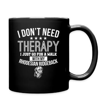 Rhodesian Ridgeback - Mug uni - noir - Droite