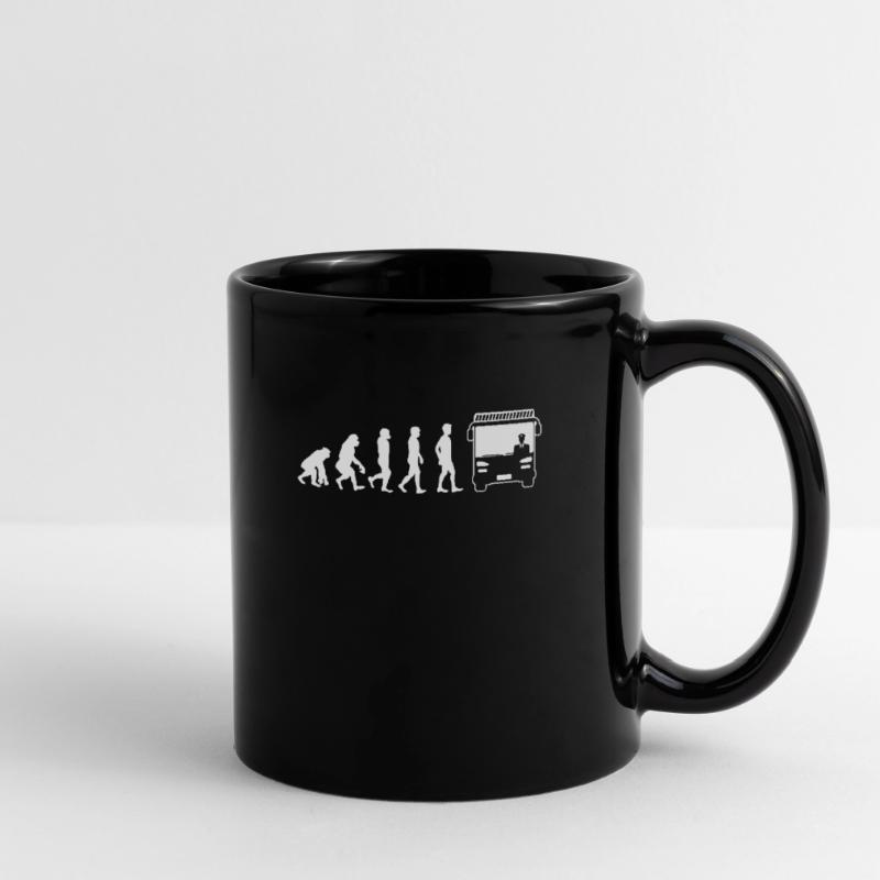 Chauffeur de bus chemise évolution chauffeur de bus Mug uni