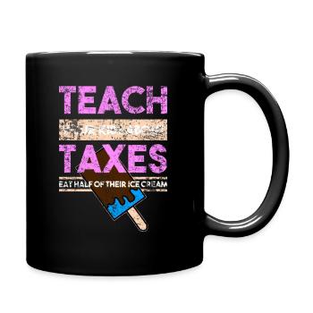 Capitalism children - Full Colour Mug - black - Right