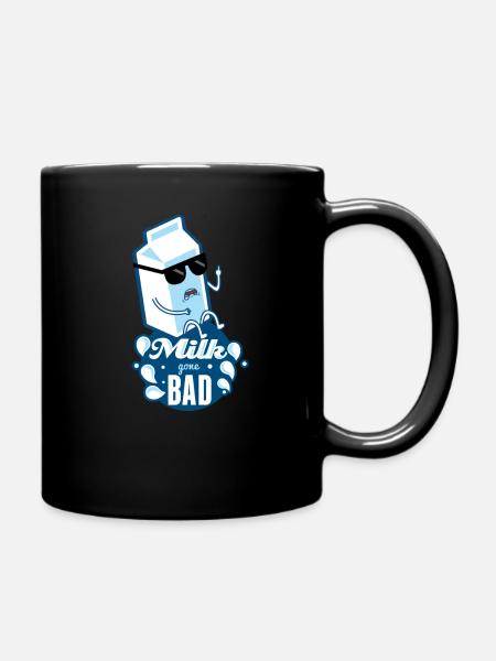 Milk is Bad Milk Gone Bad Shirt drôle - Mug uni - noir