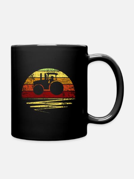 agriculteur - Mug uni - noir