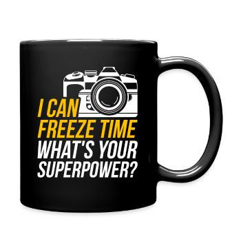 Citation impressionnante pour la conception de photographies - Mug uni - noir - Droite