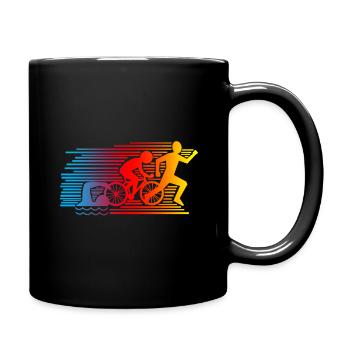 Triathlon - Mug uni - noir - Droite
