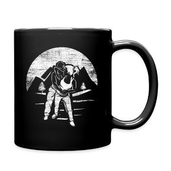Krav Maga Gift - Full Colour Mug - black - Right