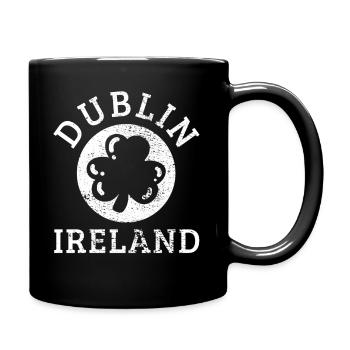 Dublin - Tasse einfarbig - Schwarz - Rechts