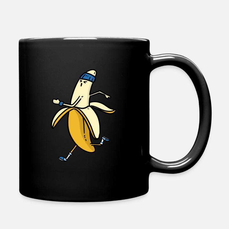 Banana Workout Banana Workout - Full Colour Mug - black