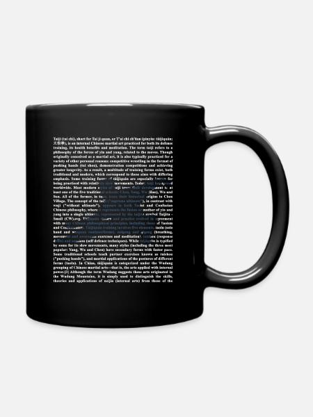 Tai chi - Mug uni - noir