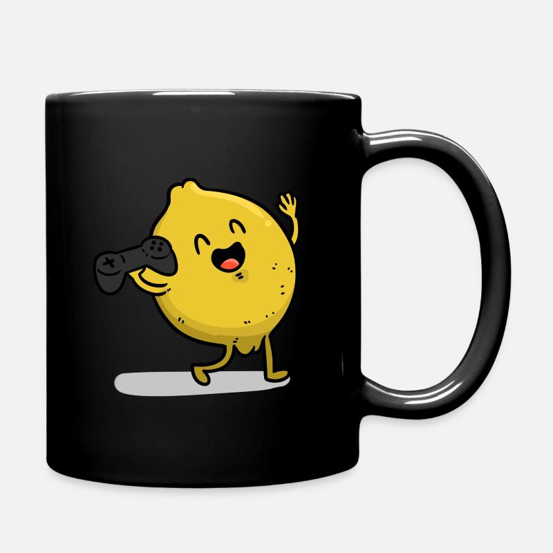 Gamer Lemon Gamer Lemon - Mug uni - noir