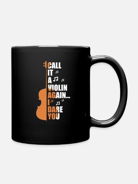 viola - Full Colour Mug - black