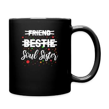 Friend Beast Soul Sister - Full Colour Mug - black - Right