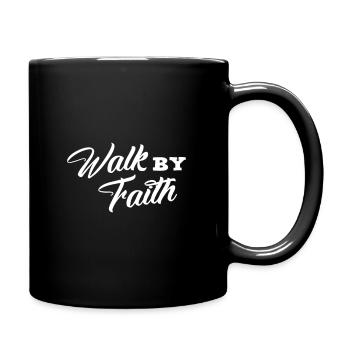 Christentum Geschenk - Tasse einfarbig - Schwarz - Rechts