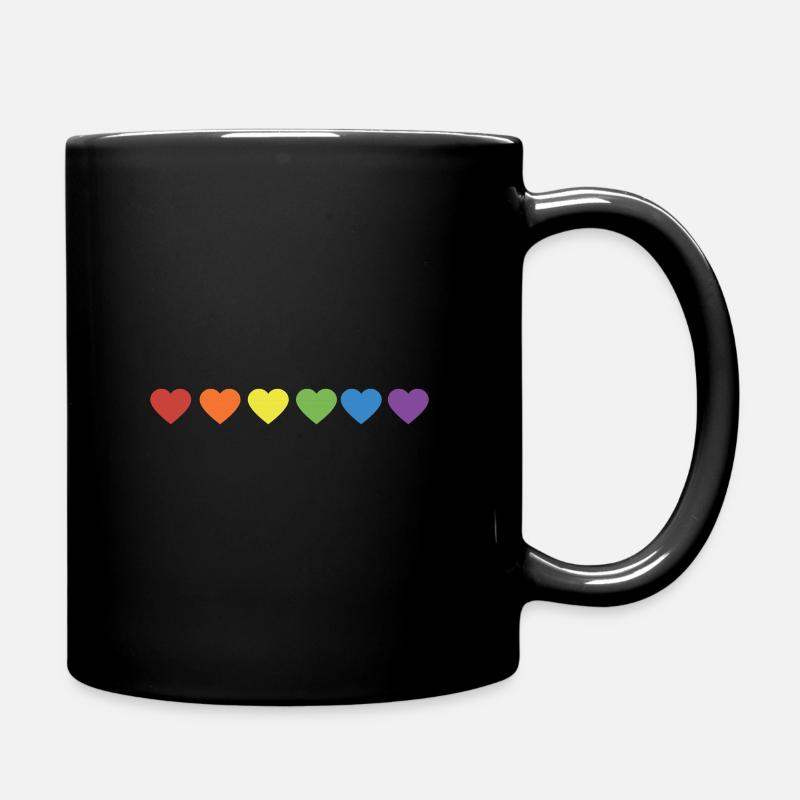 Gay Pride Gift - Full Colour Mug - black