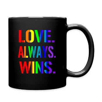 Gay Pride Gift - Full Colour Mug - black - Right