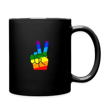 Gay Pride Gift - Full Colour Mug - black - Right