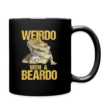 Bartagam Barbu disant - Mug uni - noir - Droite