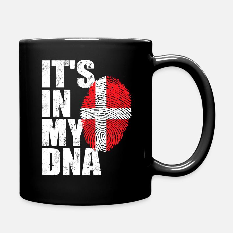 Dänemark Dänisch - Tasse einfarbig - Schwarz