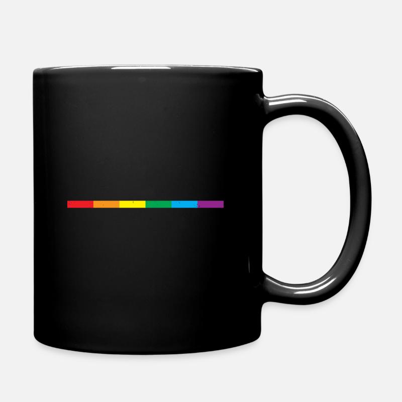 Gay Pride Gift - Full Colour Mug - black