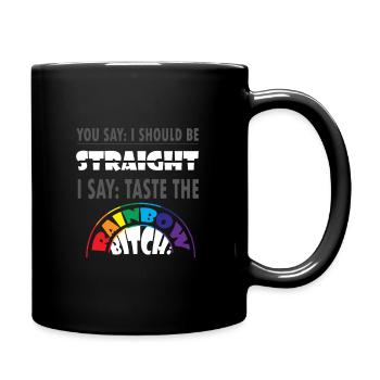 Gay Pride Gift - Full Colour Mug - black - Right