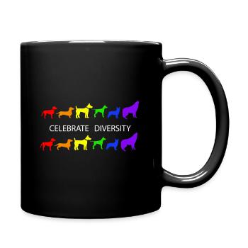 Gay Pride Gift - Full Colour Mug - black - Right