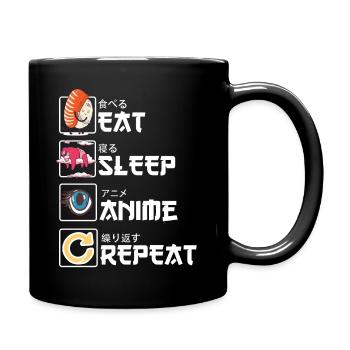 Anime shirt - Full Colour Mug - black - Right