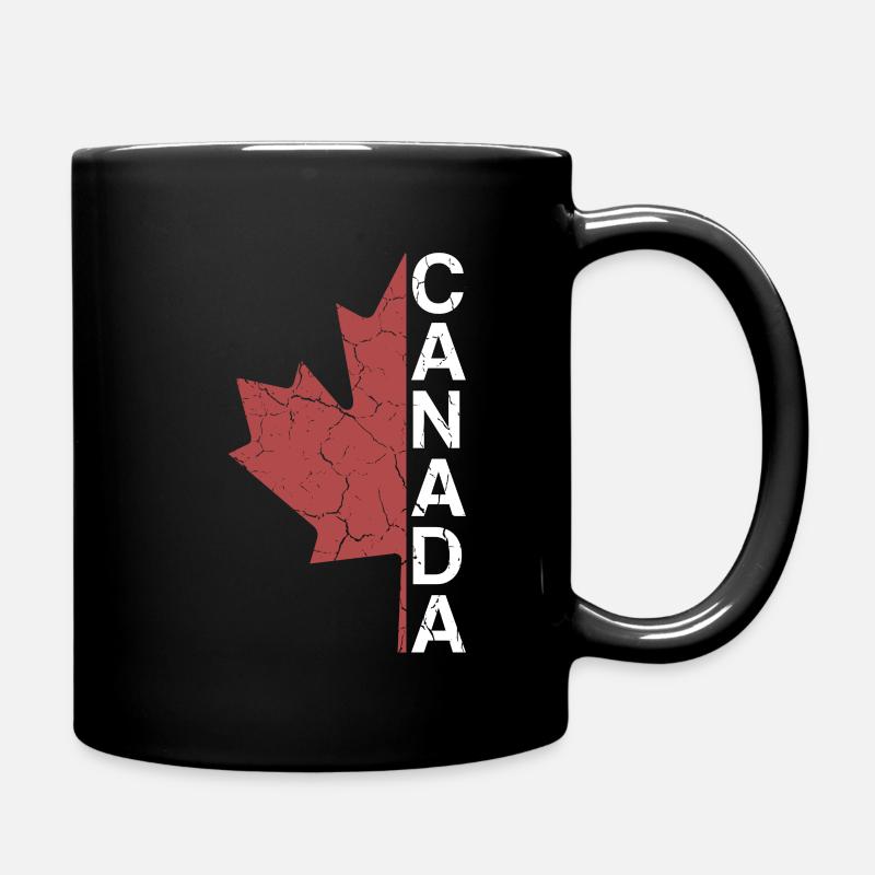 Canada Ahornblatt | Kanada, Kanadier, Canada Day - Tasse einfarbig - Schwarz