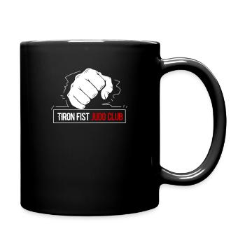 Iron fist judo club martial arts gift - Full Colour Mug - black - Right