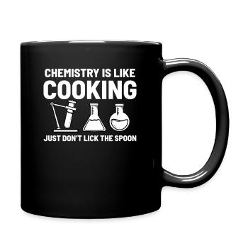 Chemistry Chemist teacher-student - Full Colour Mug - black - Right
