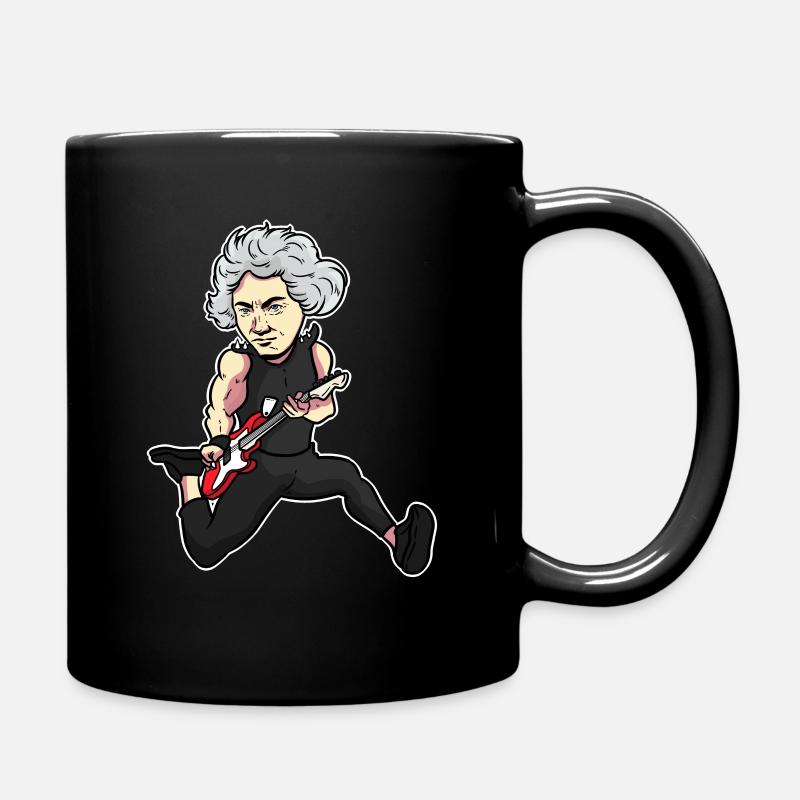 Ludwig van Beethoven - Tasse einfarbig - Schwarz
