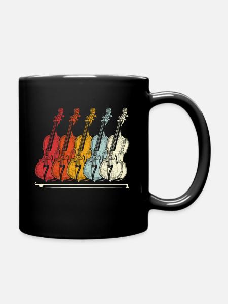 Violoncelle Musique classique - Mug uni - noir
