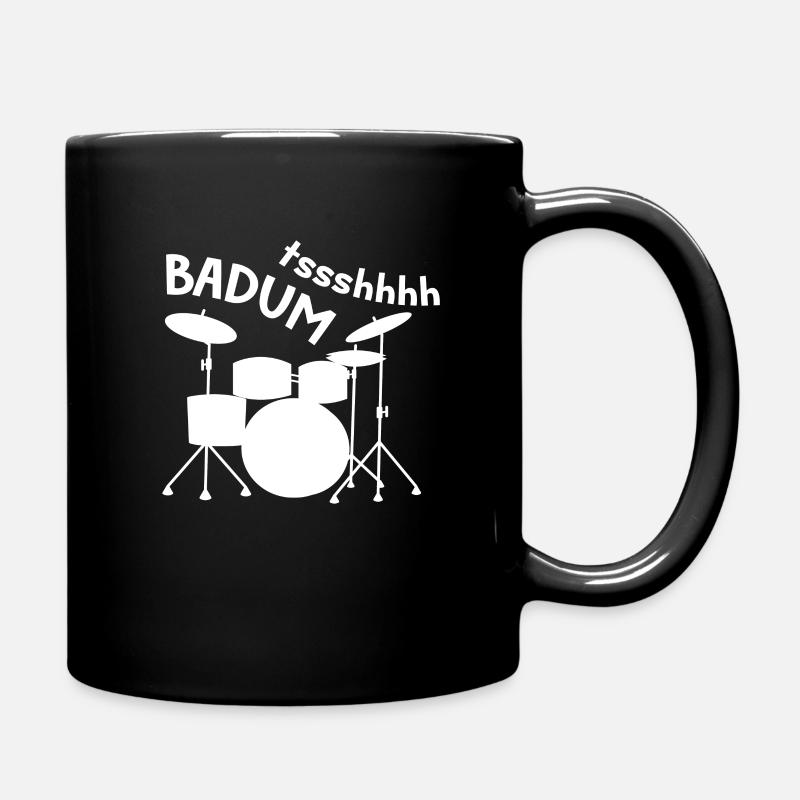 Drummer Drummer Drummer Band Gift - Full Colour Mug - black