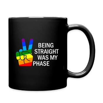 Gay Pride Gift - Full Colour Mug - black - Right