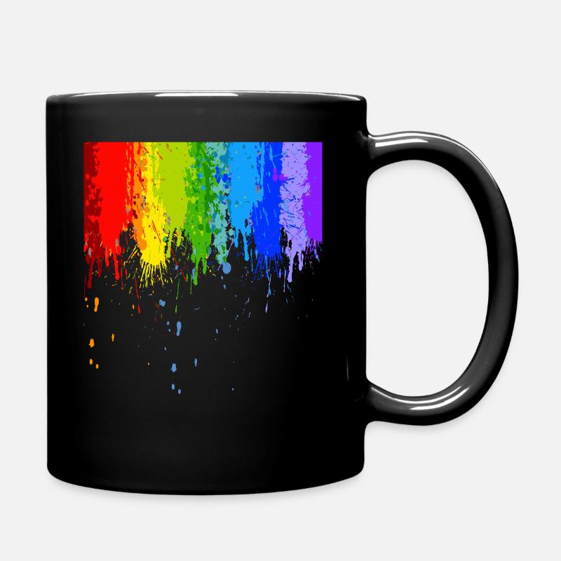 Gay Pride Gift - Full Colour Mug - black