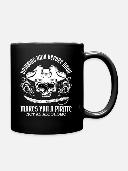 pirate - Mug uni - noir