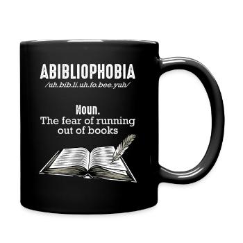 Read books - Full Colour Mug - black - Right