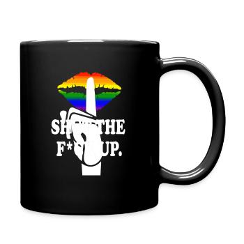 Gay Pride Gift - Full Colour Mug - black - Right