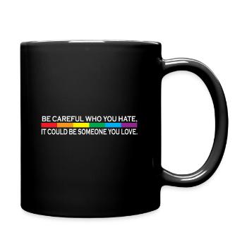 Gay Pride Gift - Full Colour Mug - black - Right