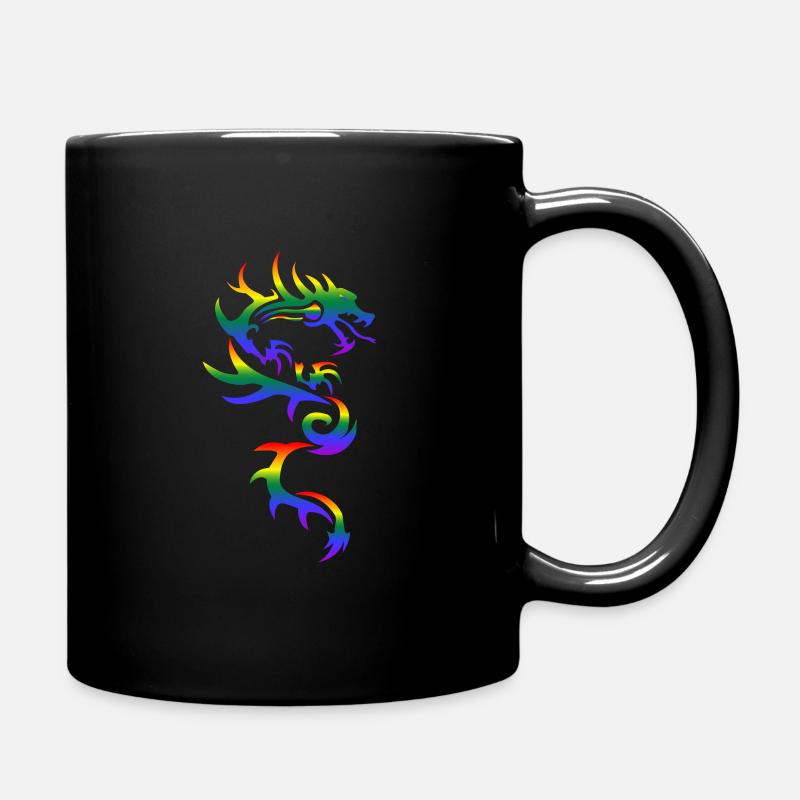 Gay Pride Geschenk - Tasse einfarbig - Schwarz