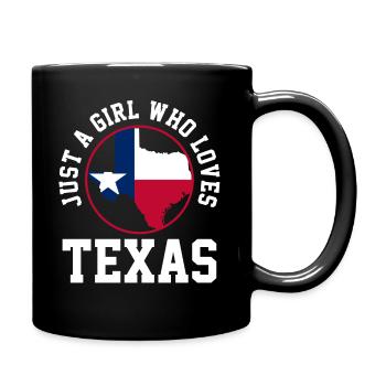 Texas - Mug uni - noir - Droite