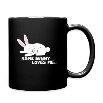 Lapins - Mug uni - noir - Droite