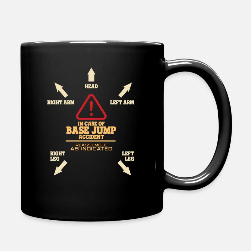 Base Jump - Mug uni - noir