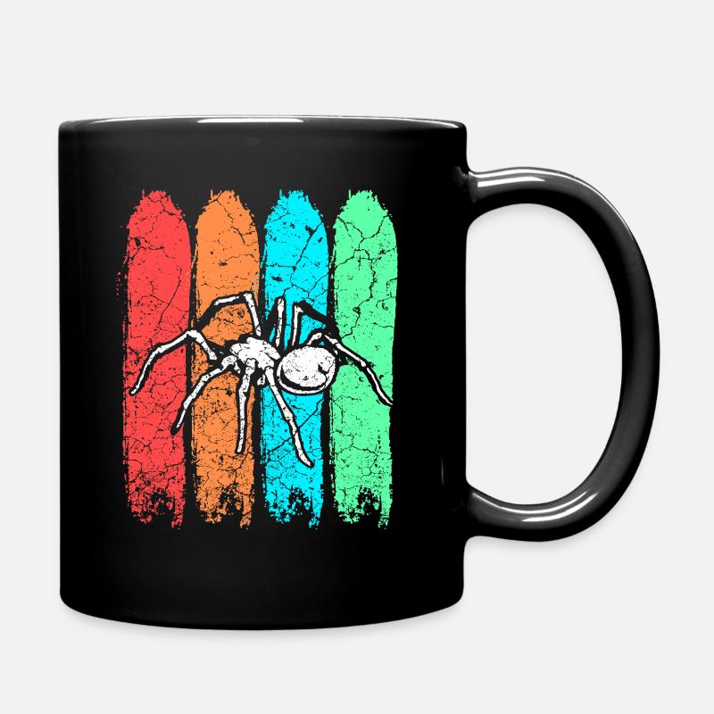 Spinne - Tasse einfarbig - Schwarz