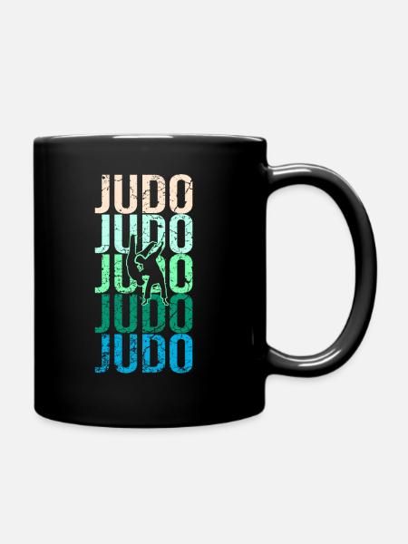 judo - Full Colour Mug - black