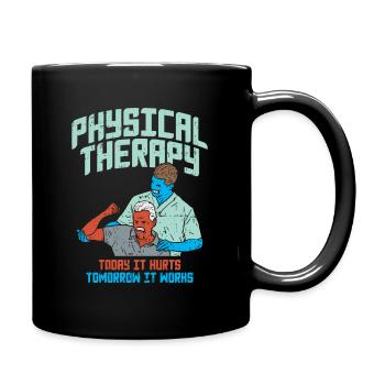 Physiothérapeute - Mug uni - noir - Droite