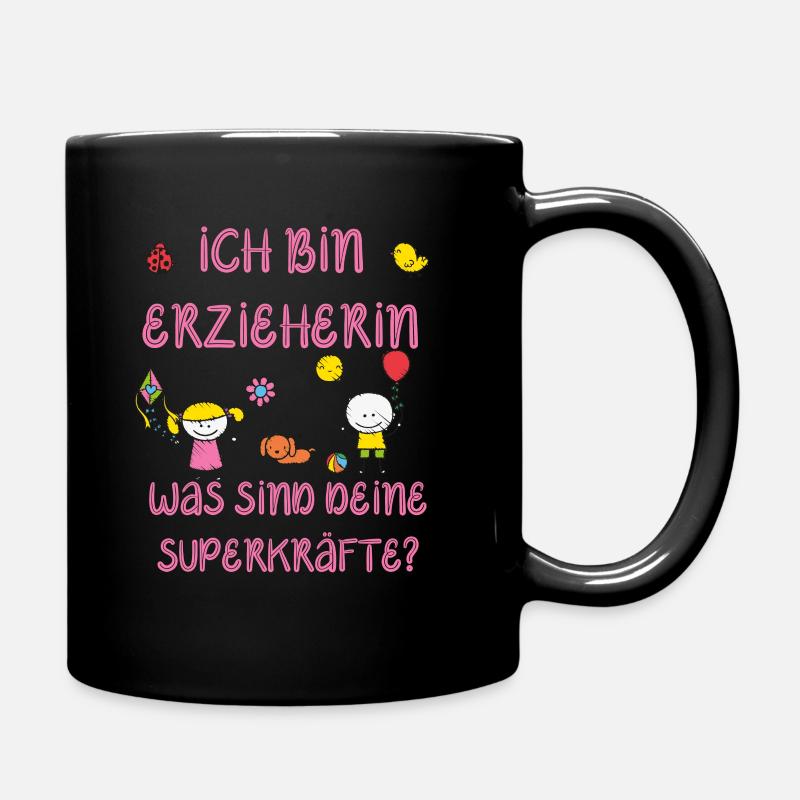 éducateur - Mug uni - noir