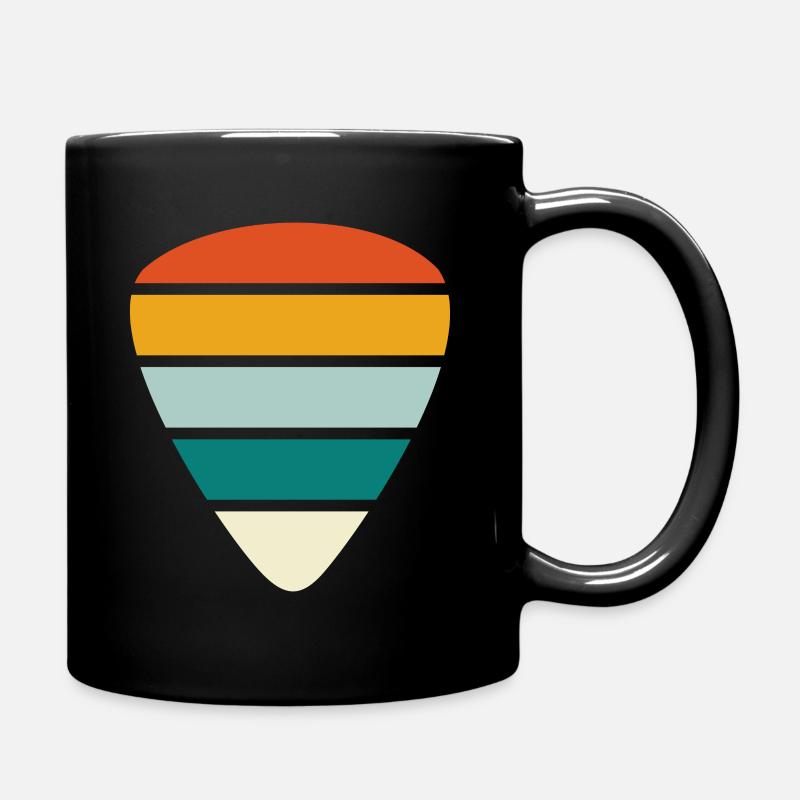 guitar - Full Colour Mug - black