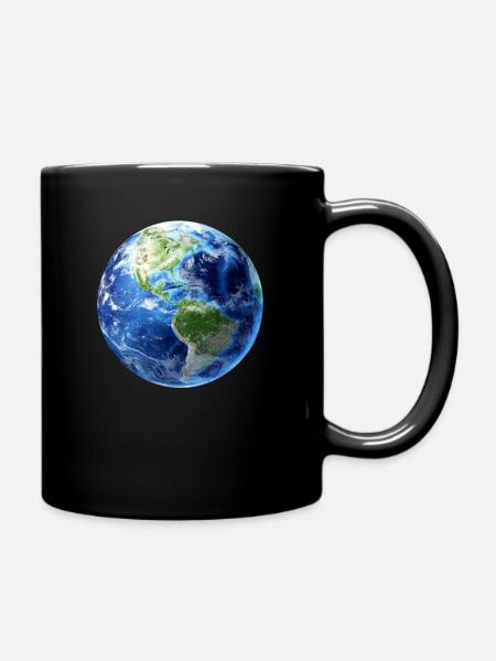 Planète terre - Mug uni - noir
